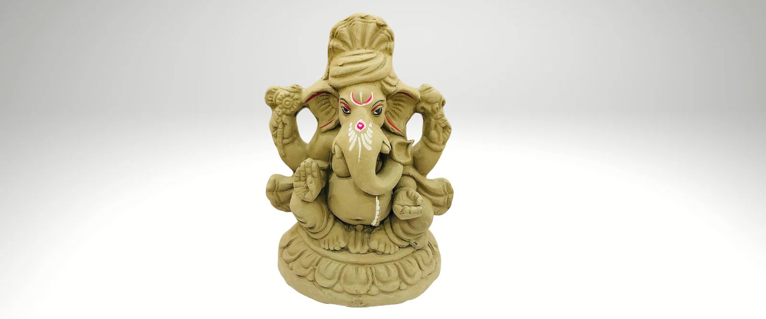 clay ganesha